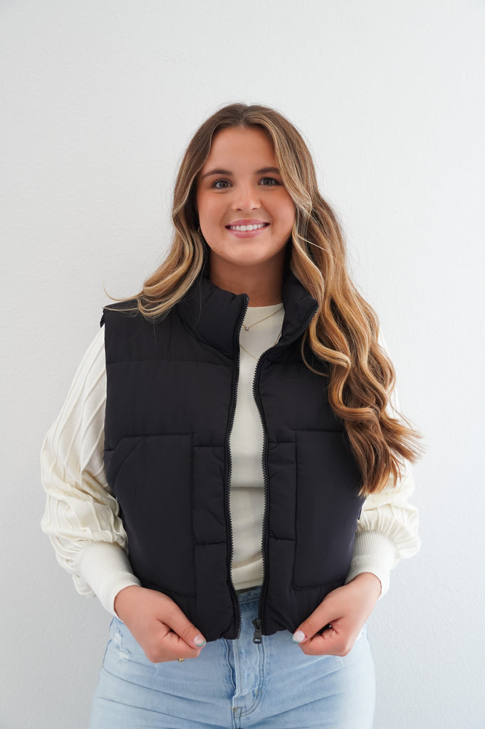 The Luna Puffer Vest Medium