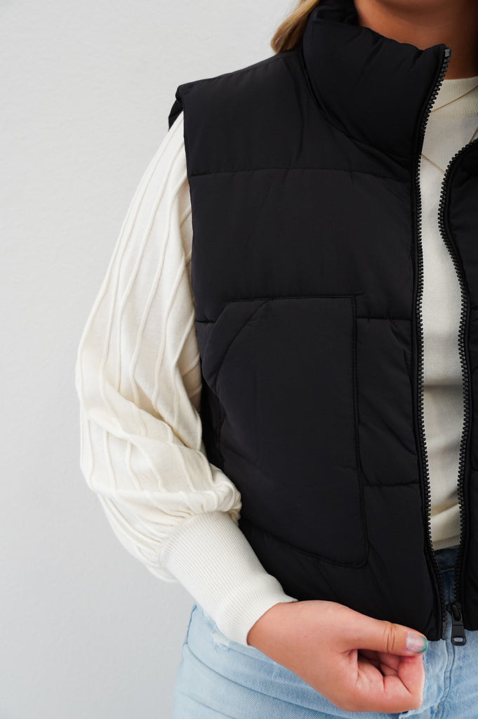 The Luna Puffer Vest Medium