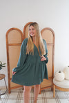 Evelyn Dress in Sage