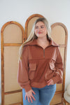 Millie Sweater in Brick