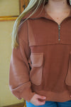 Millie Sweater in Brick