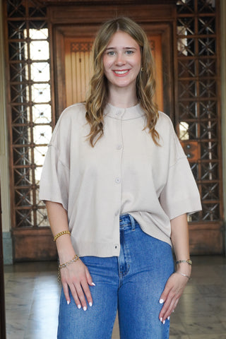 First Class Cardigan Top