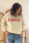 Amour Crew Neck Sweater