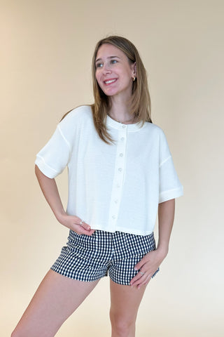Samantha Top in Cream