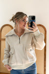 Millie Sweater in Cream