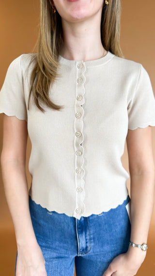 Lyra Top in Khaki