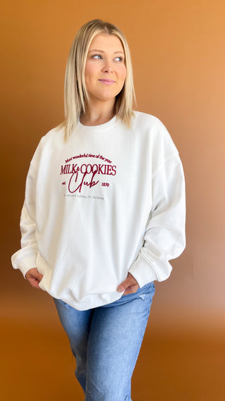 Milk & Cookies Club Sweater