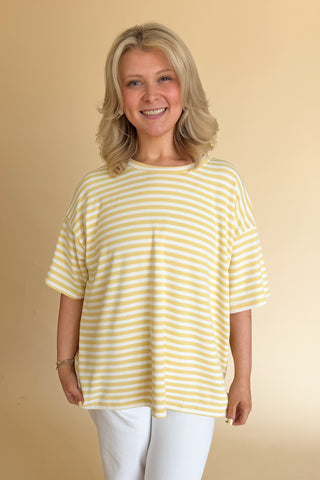 Marisela Top in Butter Yellow
