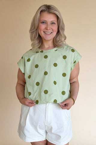 Lorie Top in Sage