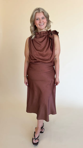 All Part of the Plan Dress