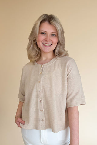 Samantha Top in Khaki