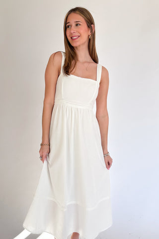 Nikki Dress in Ivory
