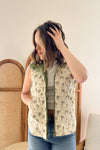 Floral Quilted Vest