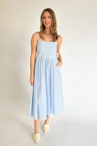 Miriam Dress in Blue