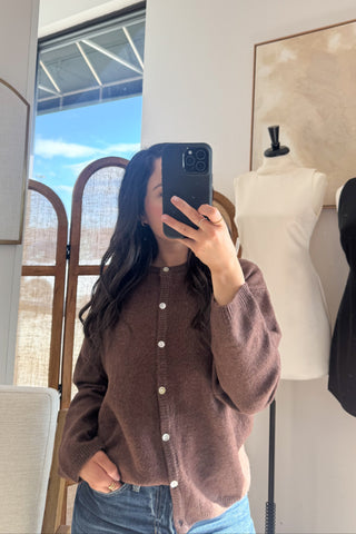 Emma Cardigan in Brown