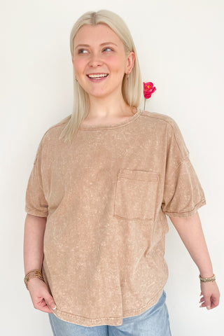 Andes Top in Taupe