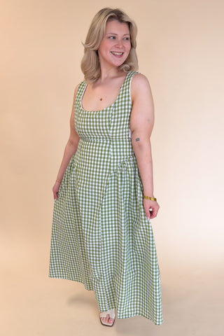 Kassandra Dress in Green