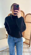 All in Sweater in Black