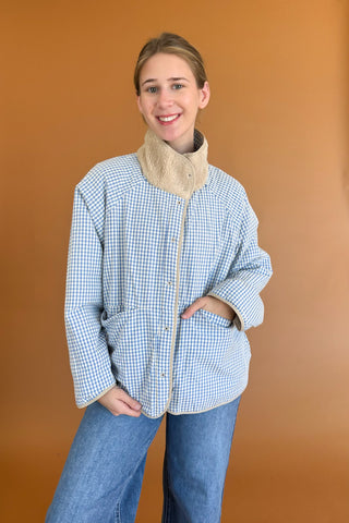 As I Was Saying Reversible Jacket in Brown