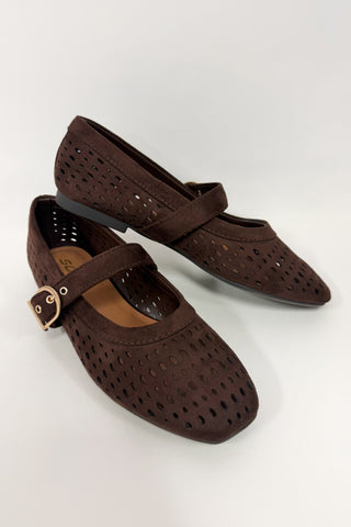 Sheila Flats in Mocha