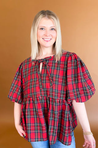 Plaid Reputation Top +
