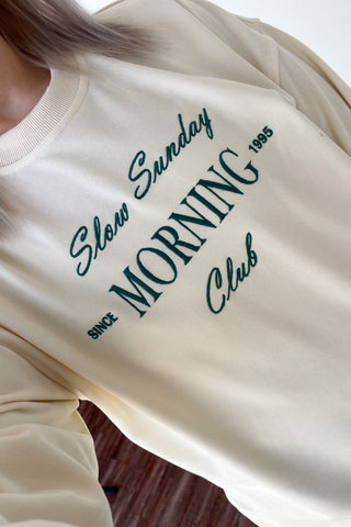 Slow Sunday Morning Sweater