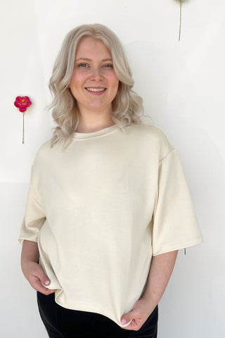 Scuba Everyday Top In Alpaca