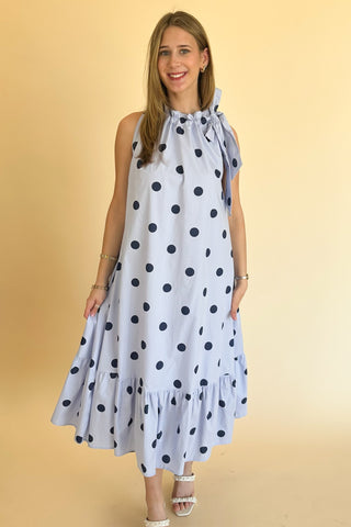 Emma Dress in Blue