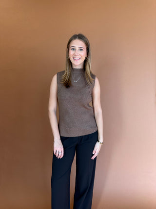 Cyndi Top in Brown