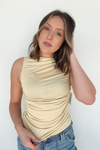 Nothing Casual Top In Yellow