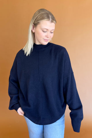 Petra Sweater in Navy