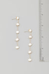 Pearl Beads Chain Dangle Earrings