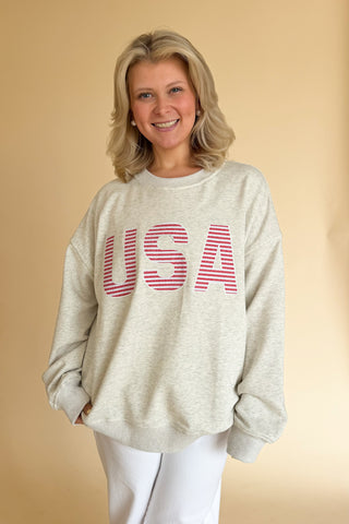USA Cozy Sweatshirt