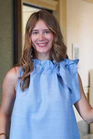 Stephanie Dress in Blue