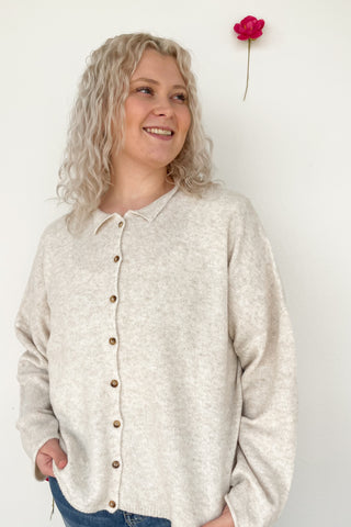 Josslyn Cardigan in Cream