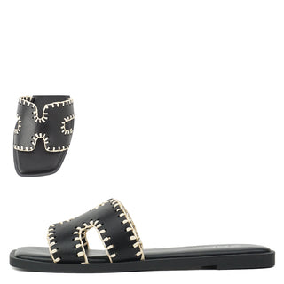 Finity Sandal in Black