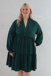 Willa Dress in Green +