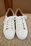 White Vent Platform Sneakers