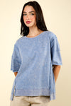 Mable Top in Blue +