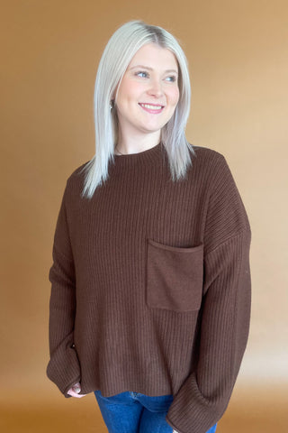 Sherry Sweater in Brown
