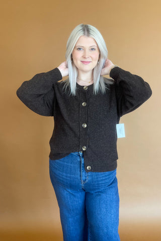 Caroline Cardigan in Brown