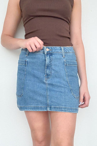 Claudia Cargo Skirt