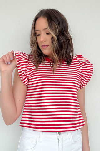 Hadley Top in Red