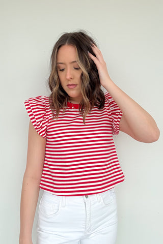 Hadley Top in Red
