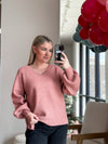 Ayla Sweater in Rose