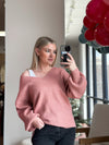 Ayla Sweater in Rose