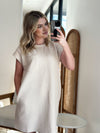 Madison Dress in Light Taupe