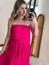 Lia Dress in Pink