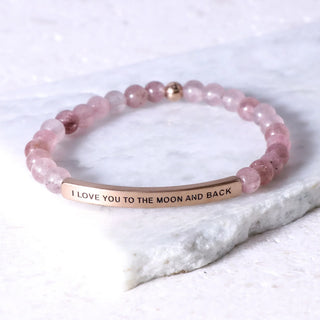 I Love You To The Moon and Back Bracelet