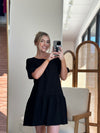 Abrah Dress in Black // Steve Madden